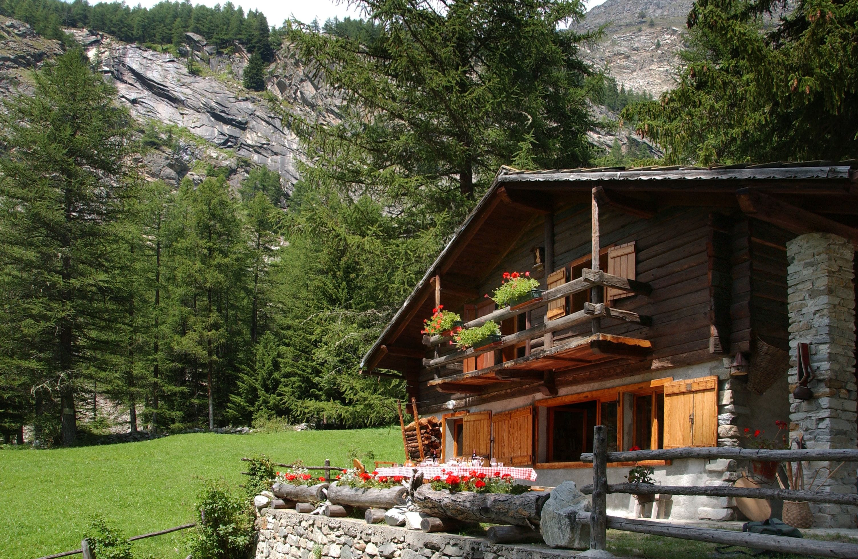 Overnatningsstedets facade