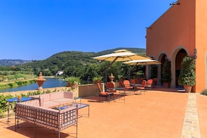 Terrasse sur le toit