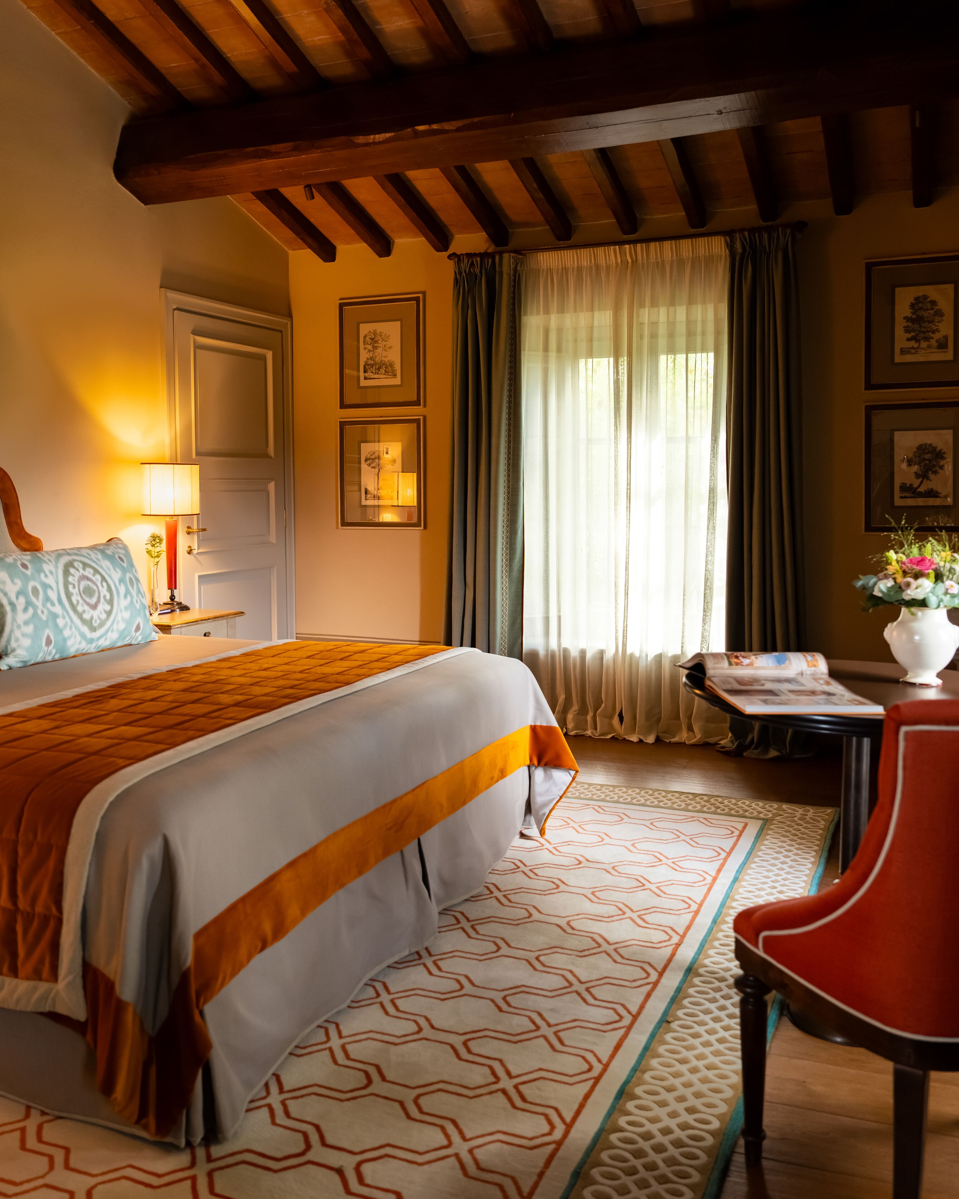 suite, garden view (colonica) | minibar, in-room safe, individually decorated, individually furnished