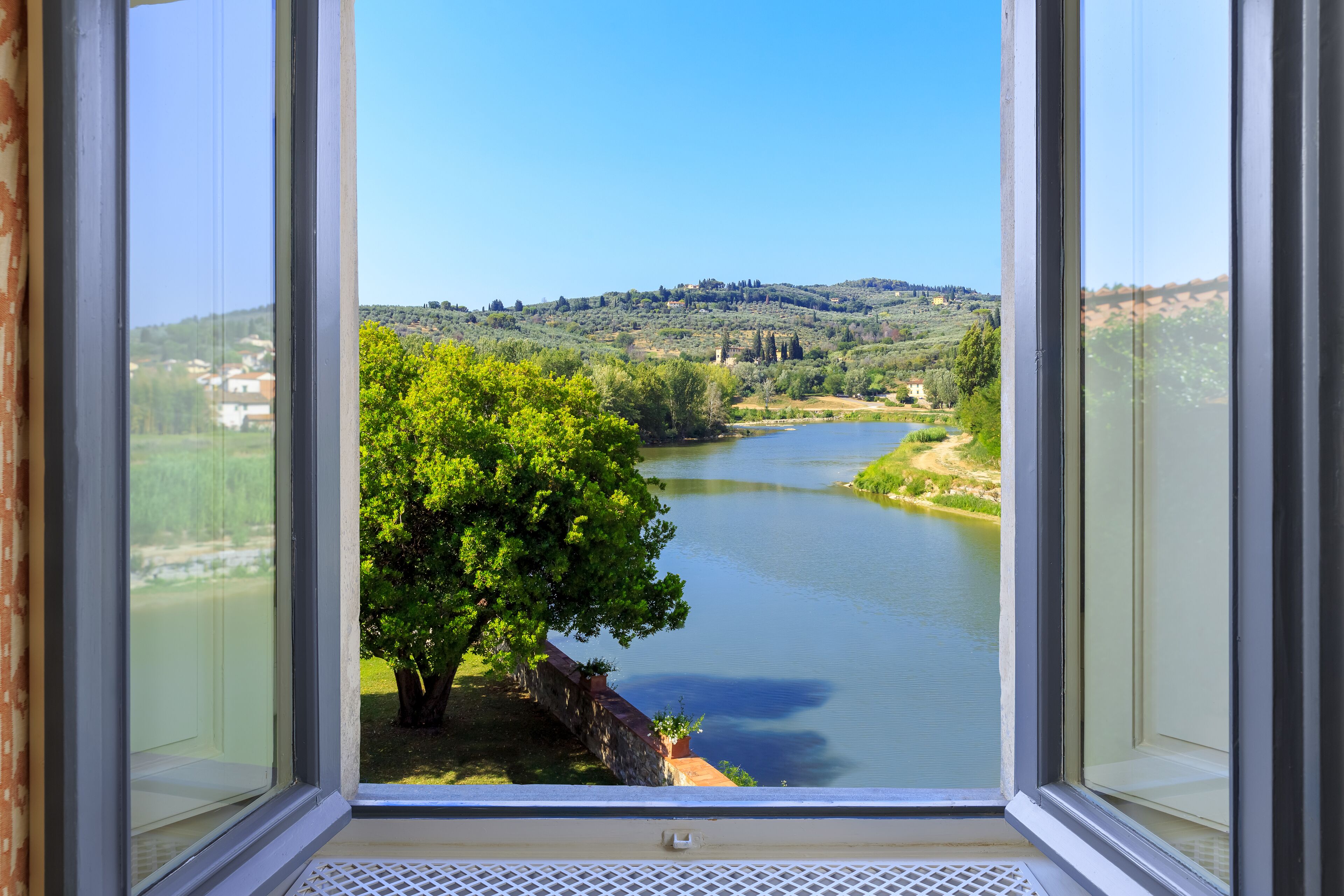 junior suite (top garden or river view) | view from room