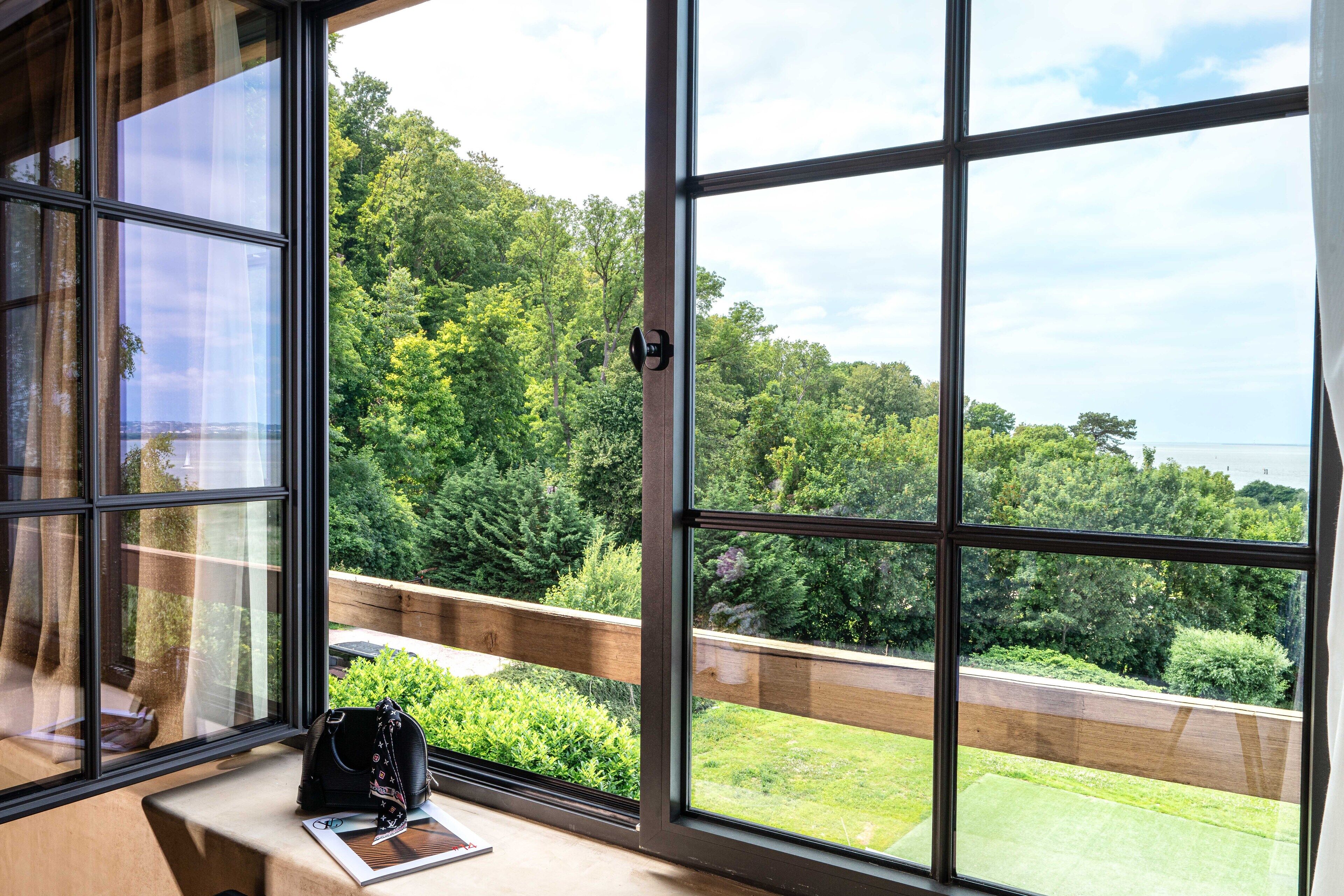 suite, river view (steam shower and balneo bathtub) | view from room