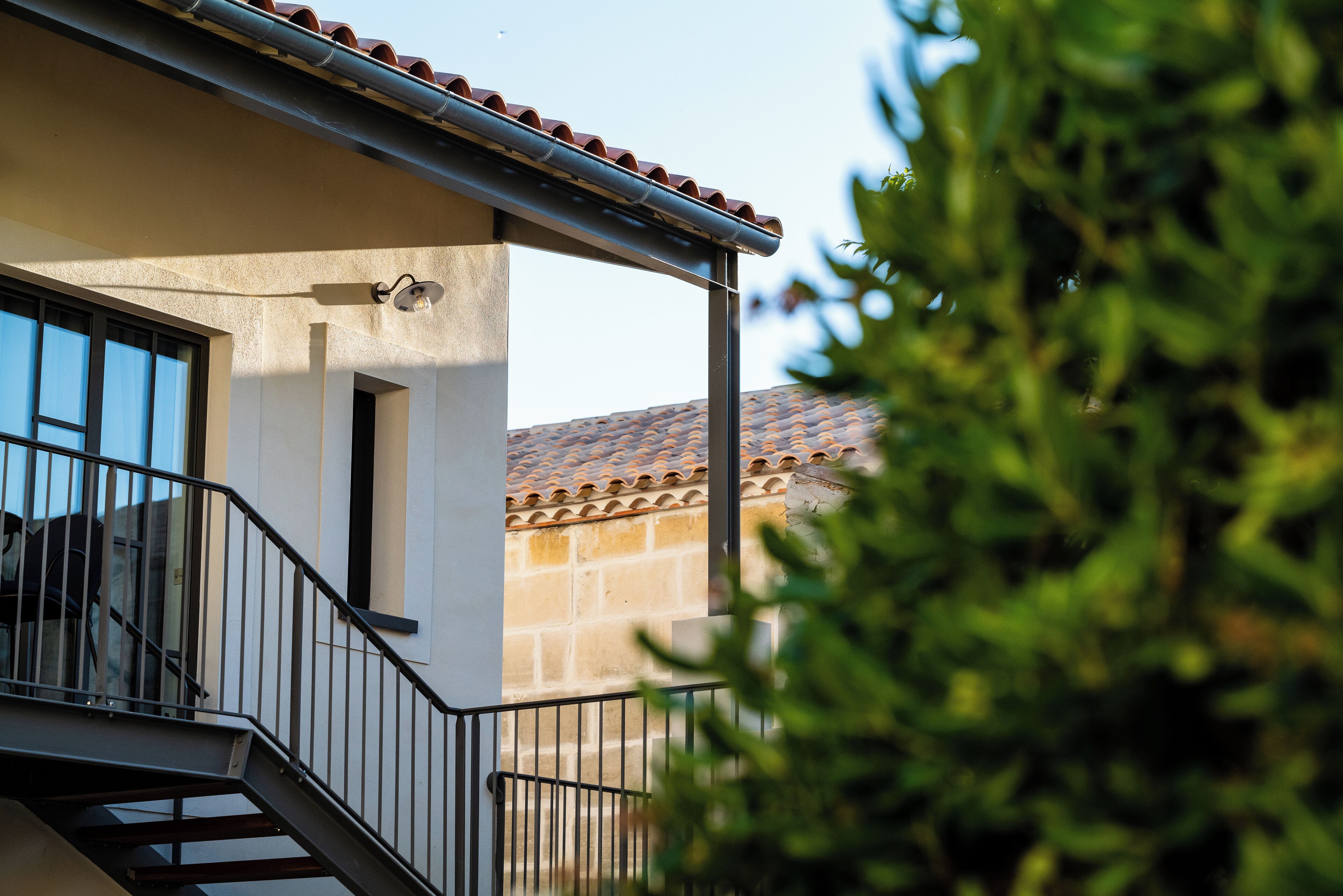 Fachada de la propiedad