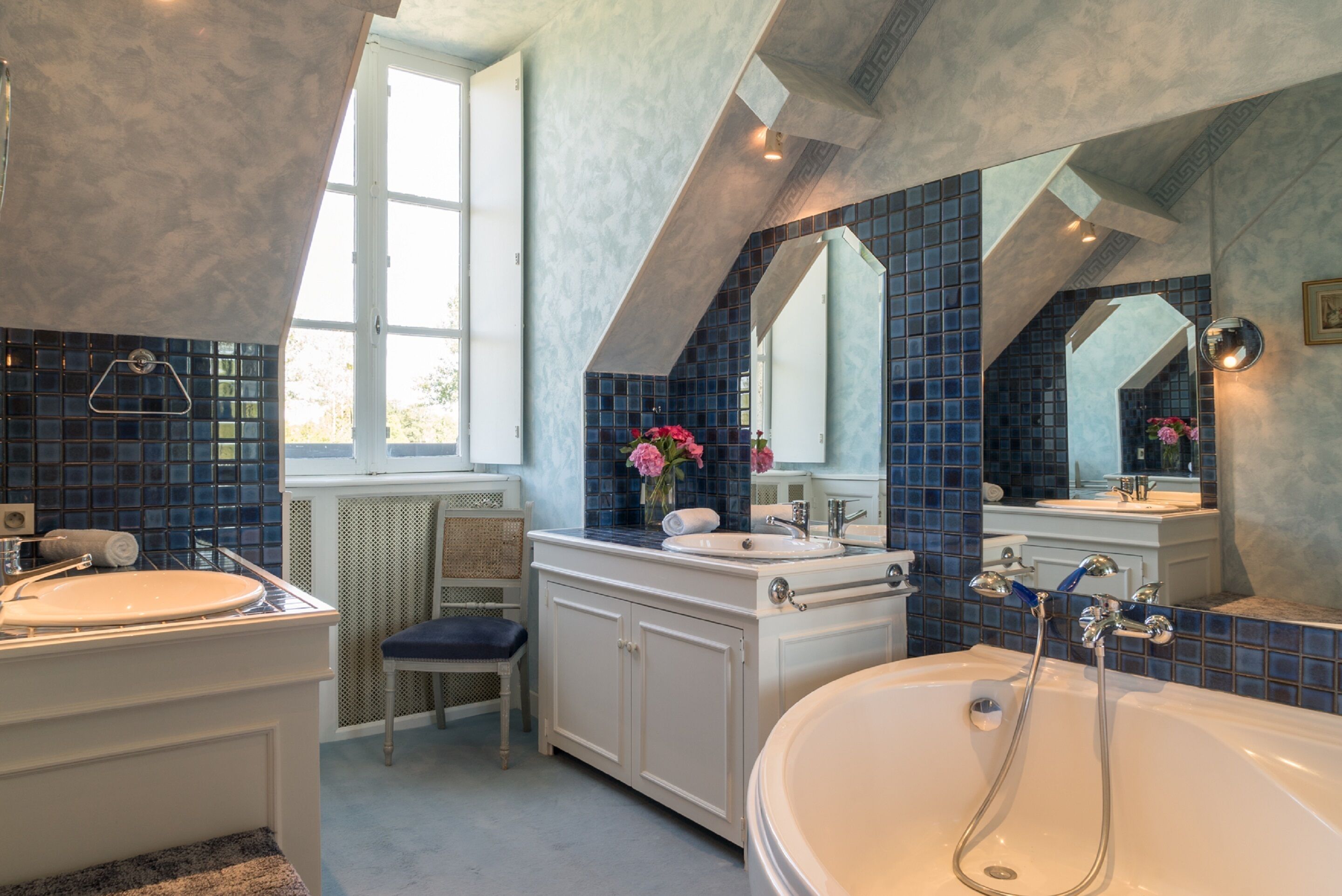 free toiletries, hair dryer, dressing gowns, towels