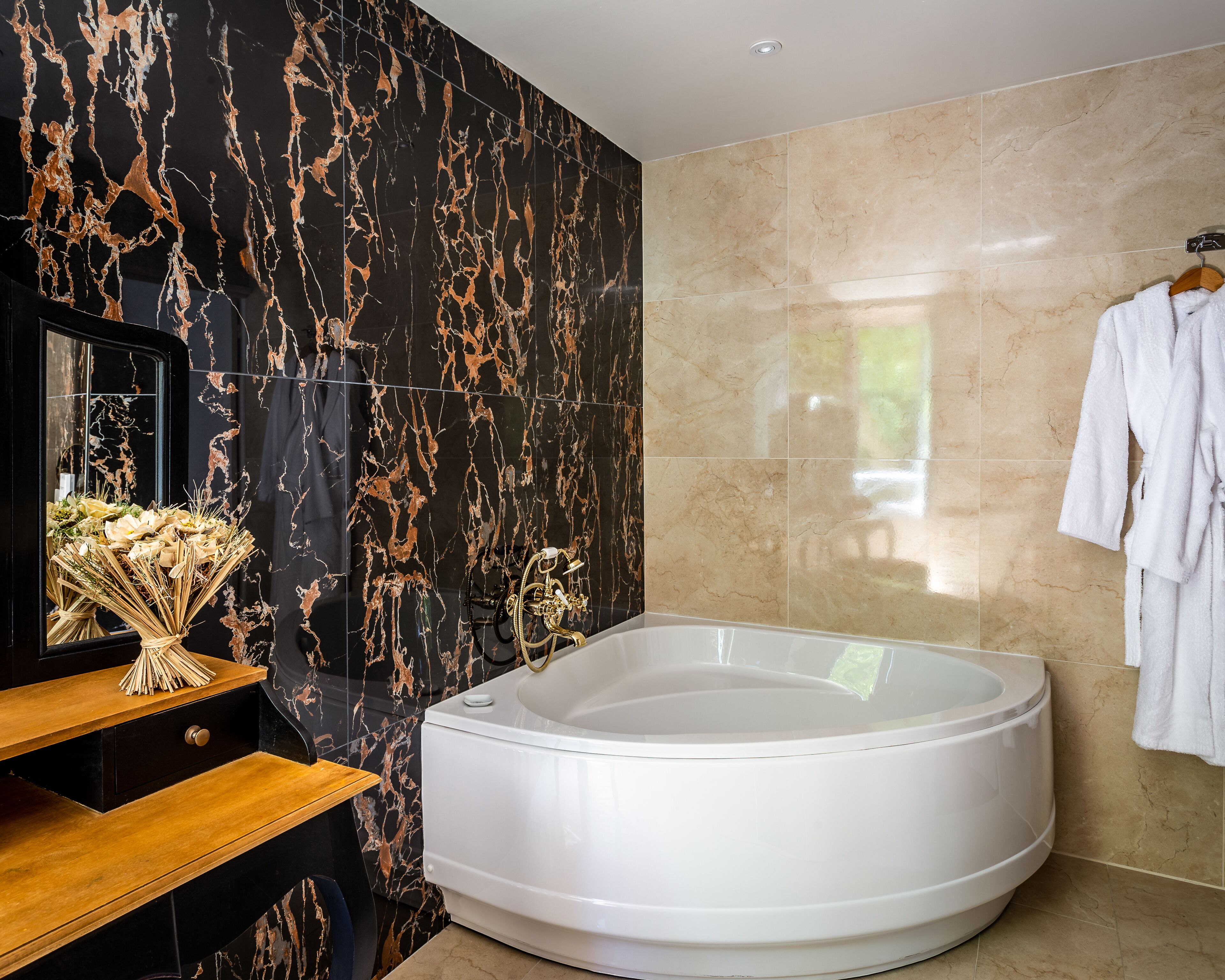 exclusive suite, sauna | bathroom | free toiletries, hair dryer, bathrobes, towels
