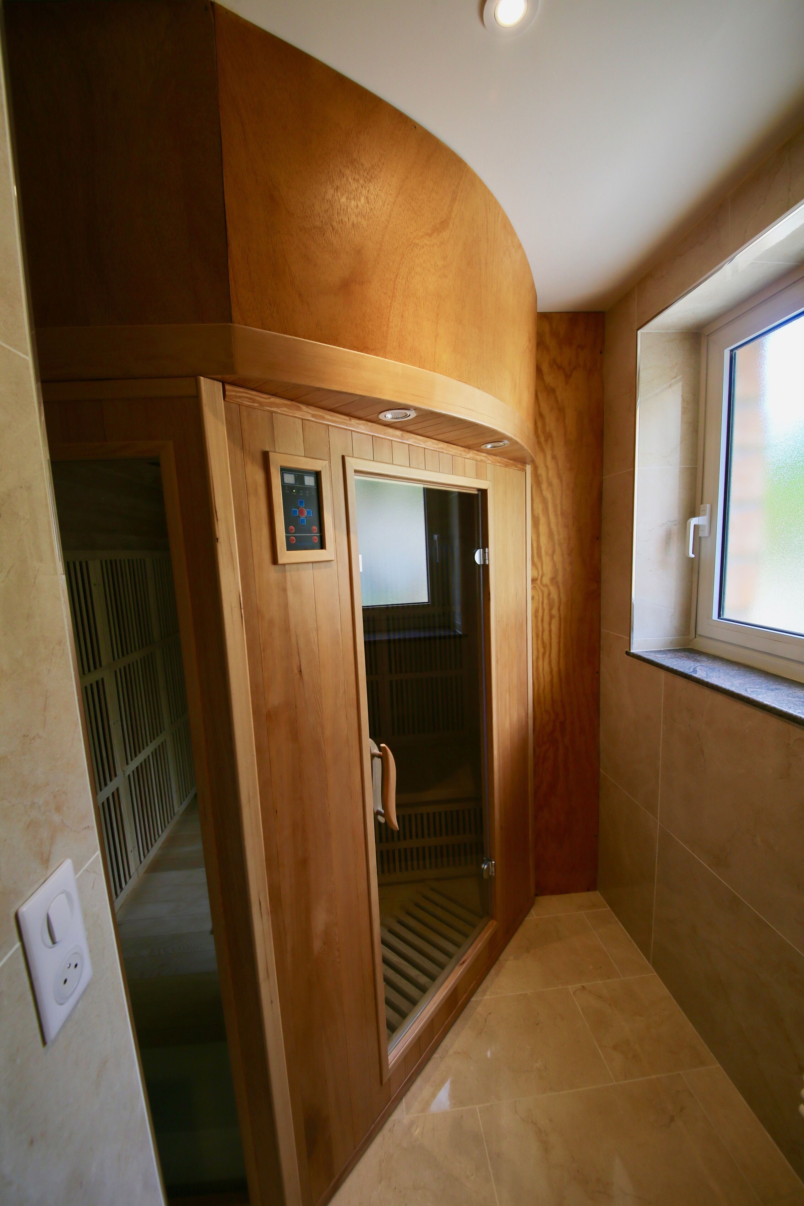 exclusive suite, sauna | bathroom | free toiletries, hair dryer, bathrobes, towels