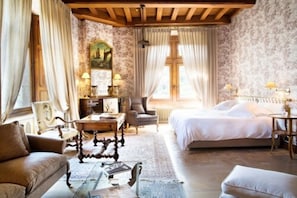 Suite (in the Castle) | Premium bedding, minibar, in-room safe, desk