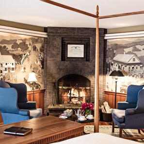 Living area - The Pitcher Inn (Warren)