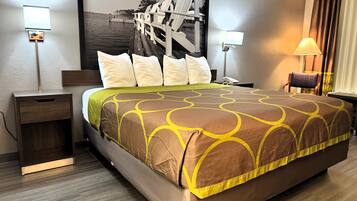 Iron/ironing board, free cribs/infant beds, rollaway beds, free WiFi