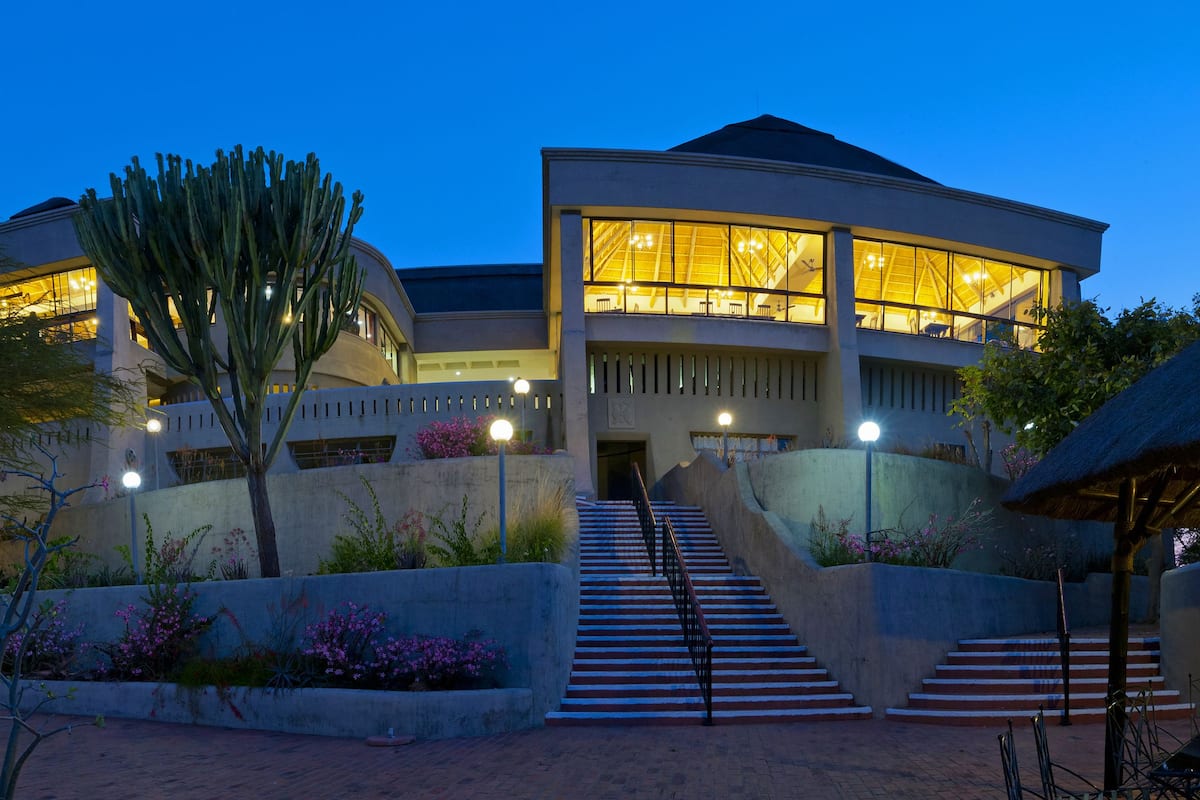 front of property – evening/night