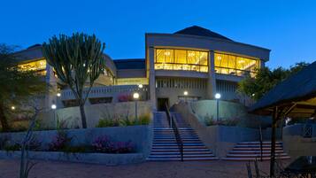Front of property – evening/night