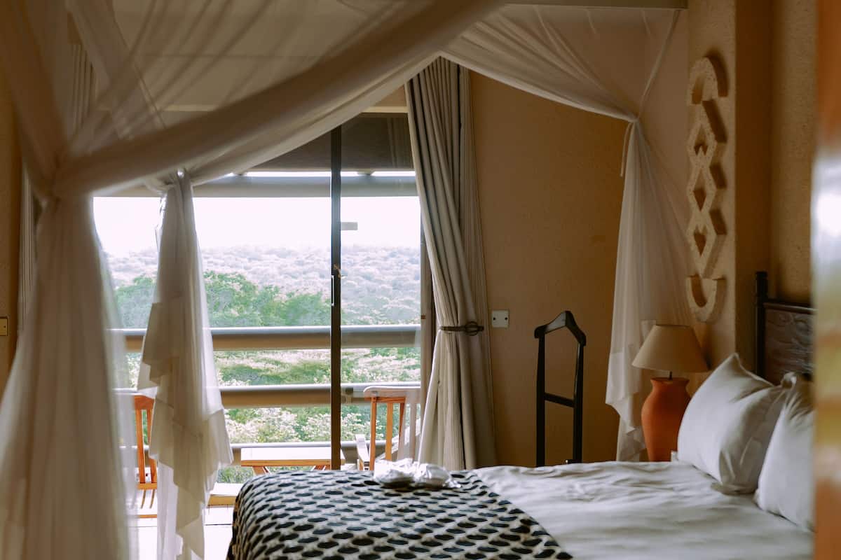Chambre exécutive, vue sur le complexe | Minibar, coffre-fort, décor unique, ameublement unique