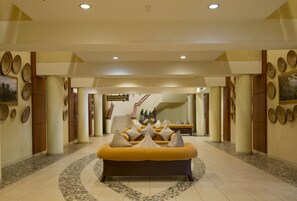 Sala de estar en el lobby
