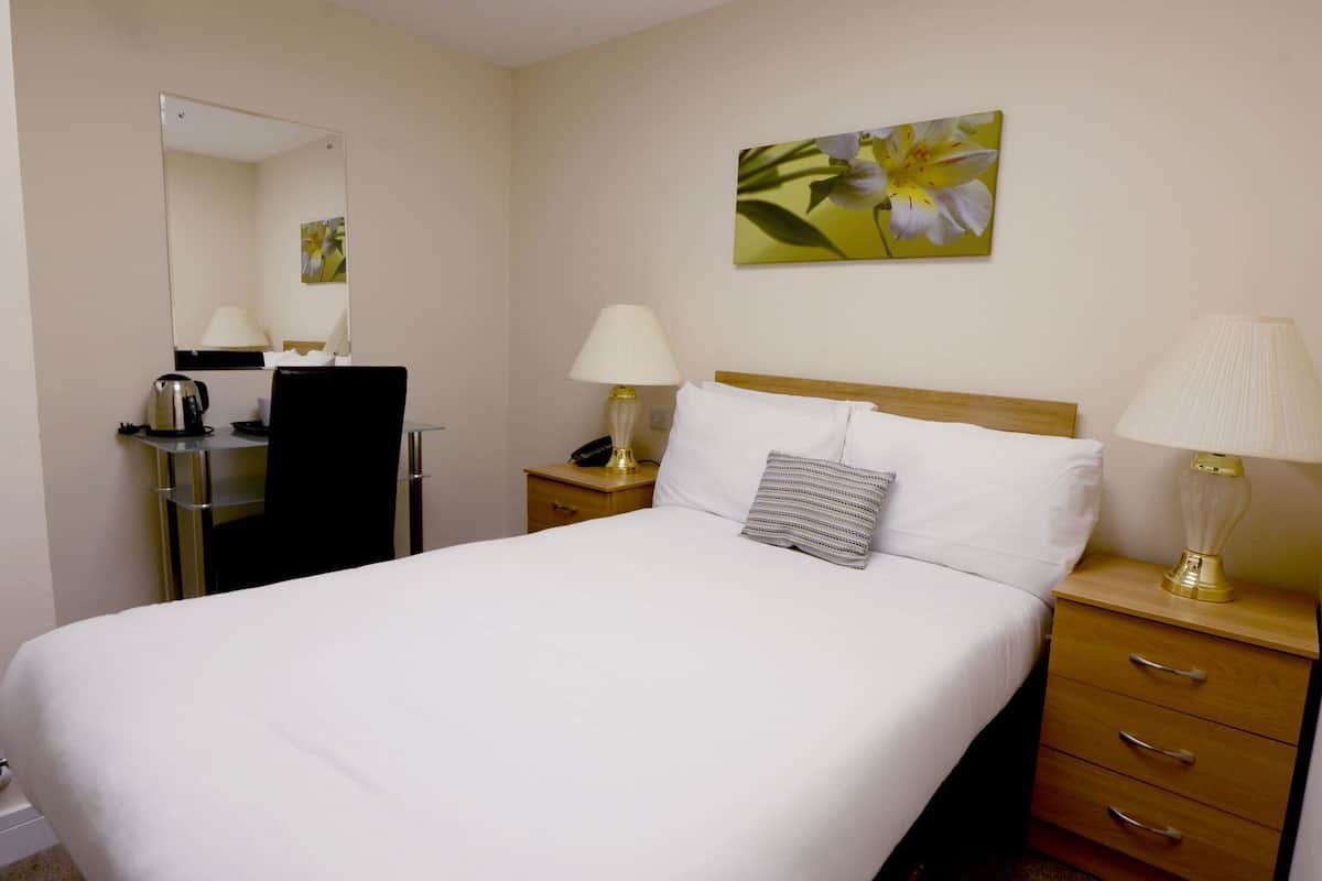 Ropa de cama de alta calidad, wifi gratis y ropa de cama