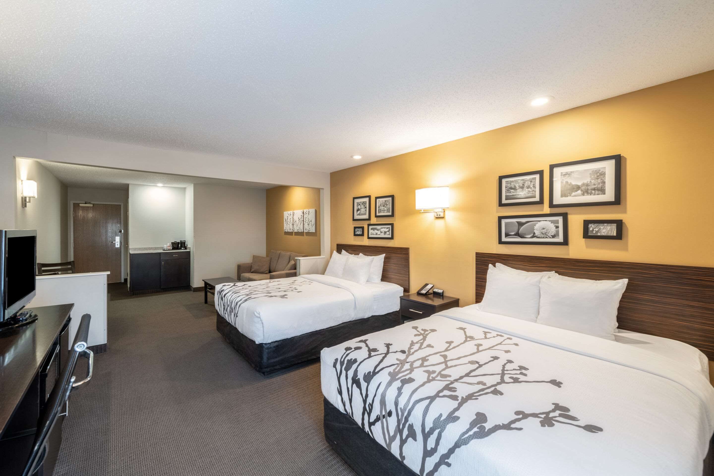 suite, multiple beds, accessible, non smoking | premium bedding, pillow-top beds, in-room safe, desk