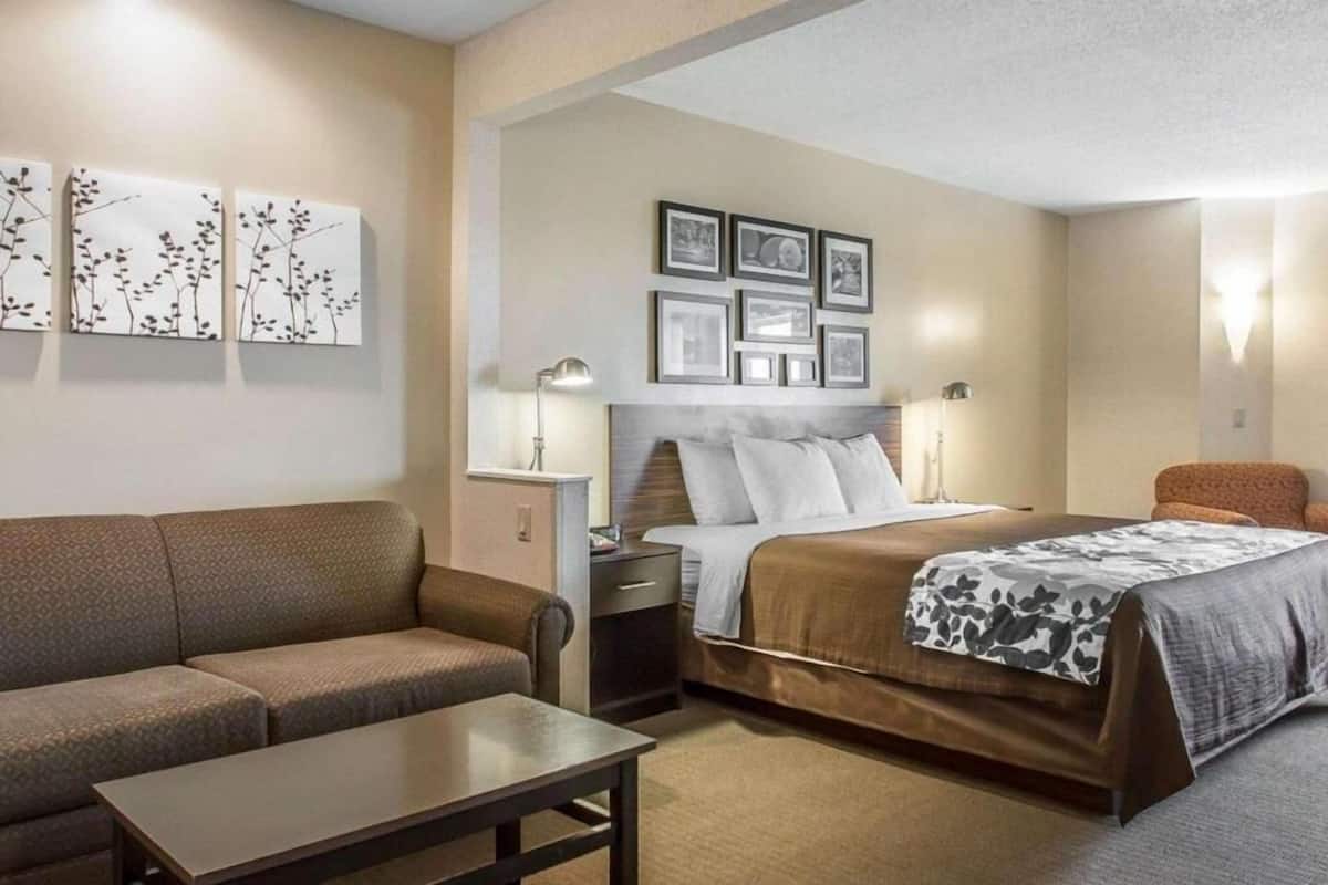 高級寢具、特厚豪華床墊、房內夾萬、書桌