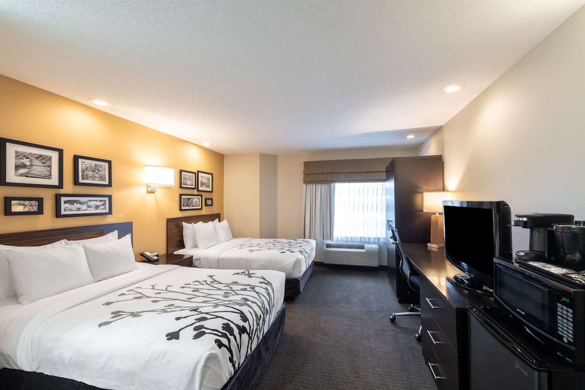 Standard-Doppelzimmer, 2Â Doppelbetten, Nichtraucher