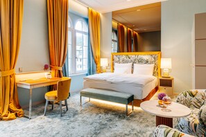 Double Room | 1 bedroom, premium bedding, down comforters, minibar