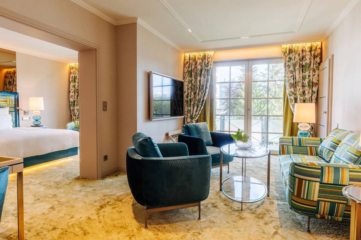 suite, lake view | 1 bedroom, premium bedding, down duvets, minibar