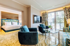 Premium bedding, down duvets, minibar, in-room safe