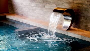Indoor pool, outdoor pool