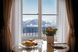 Blick von der Unterkunft