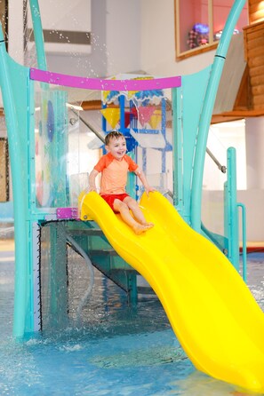 2 indoor pools, lifeguards on site