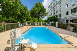 Seasonal outdoor pool