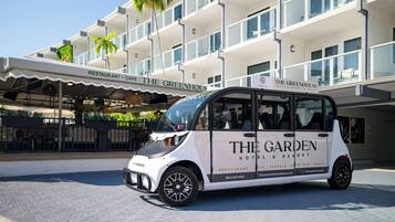Shopping center shuttle
