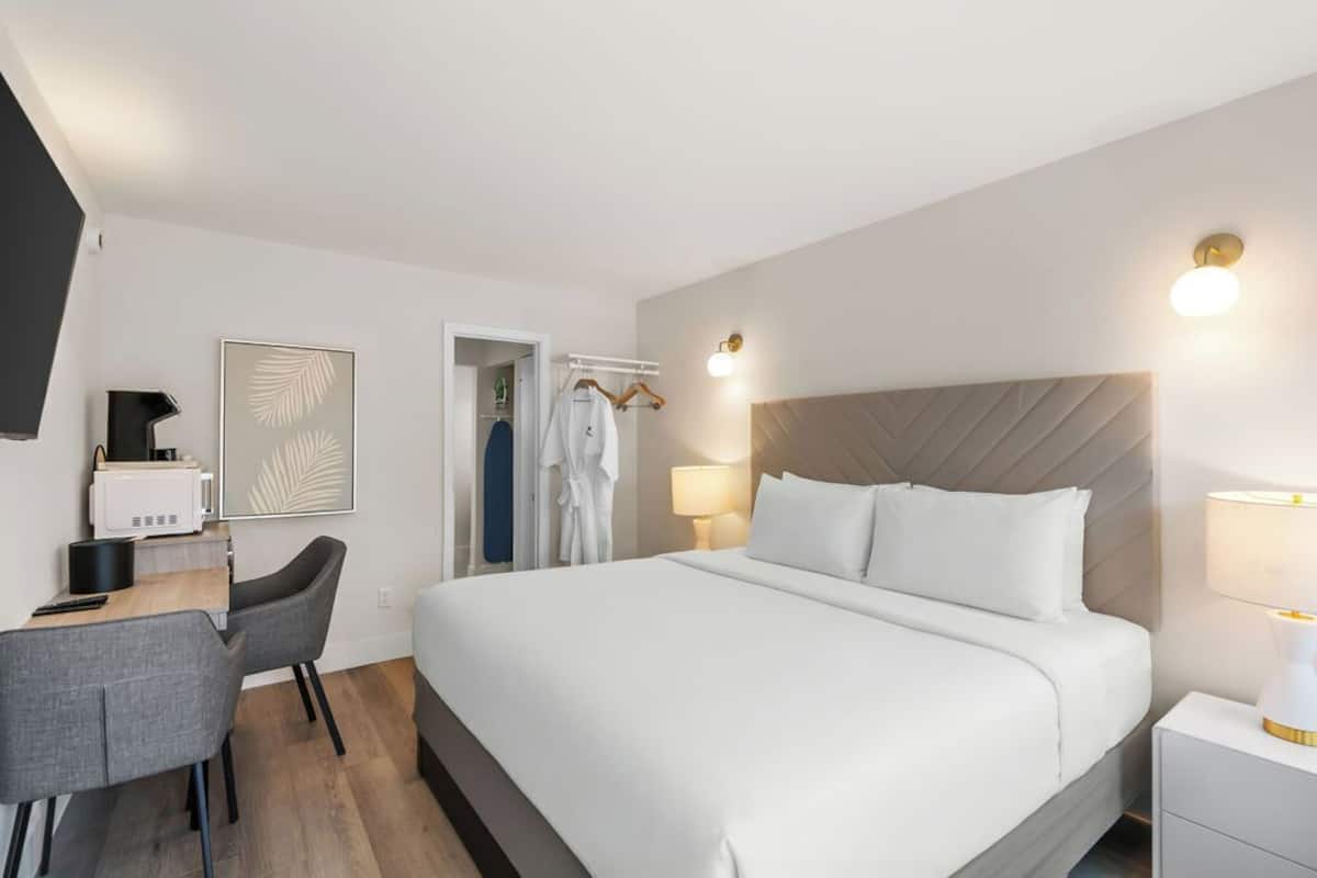 King Room (Adults Only) | Premium bedding, pillowtop beds, in-room safe, desk