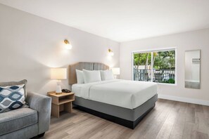 Premium bedding, pillow-top beds, in-room safe, desk -  The Garden Hotel & Resort  (Fort Lauderdale)