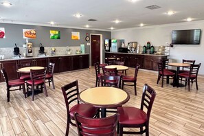 Free buffet breakfast