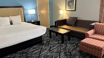 Studio Suite, 1 King Bed, Non Smoking | Desk, iron/ironing board, free cribs/infant beds, free WiFi