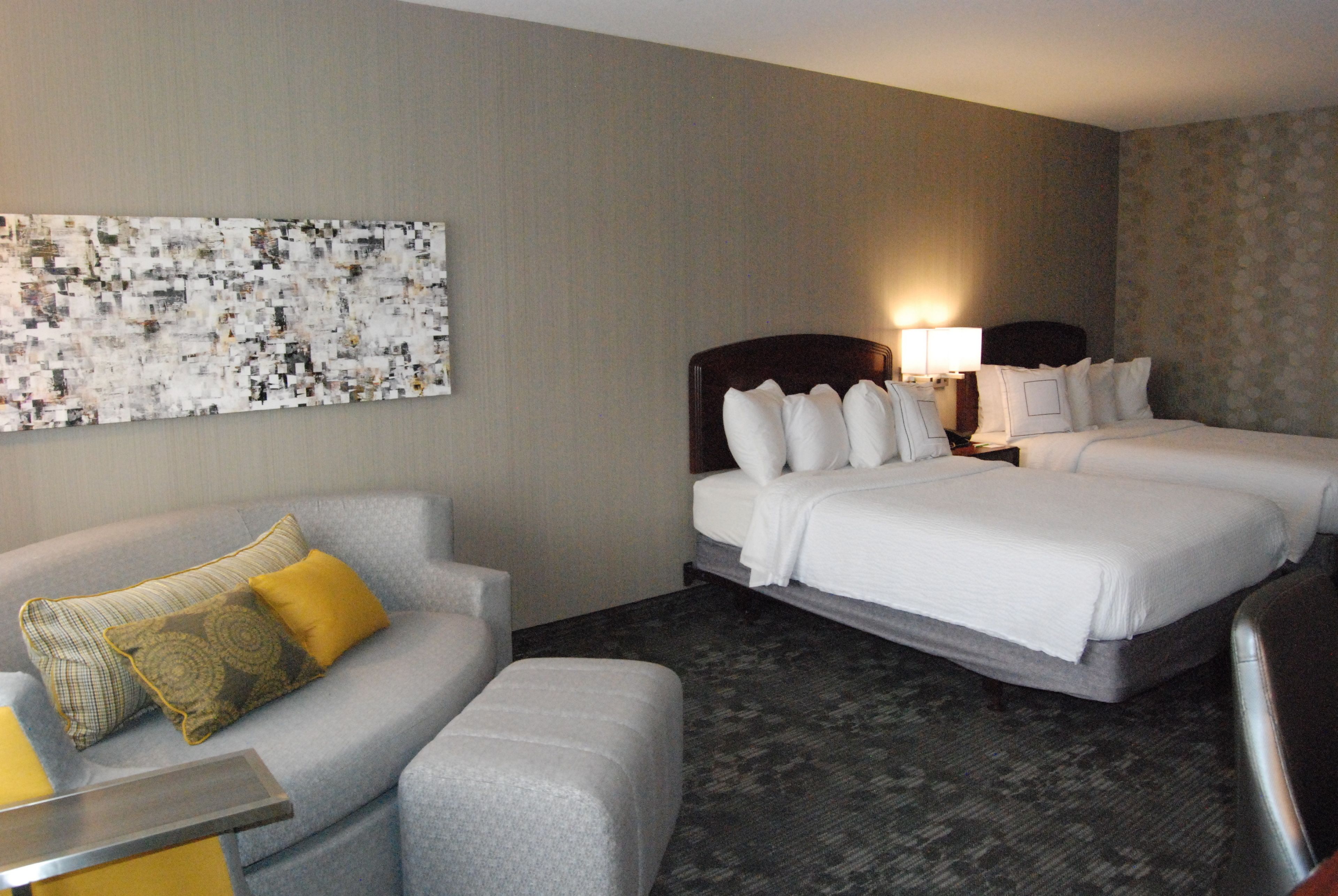 In-room safe, desk, iron/ironing board, free cribs/infant beds