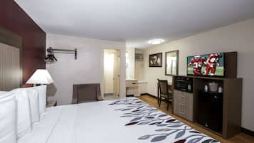 Superior Room, 1 King Bed (Larger Room, Smoke Free) | Desk, blackout drapes, iron/ironing board, free WiFi