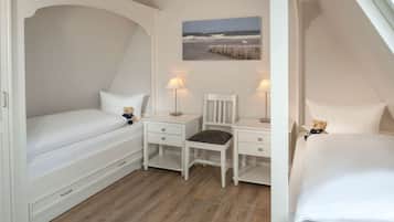 1 habitación y ropa de cama hipoalergénica