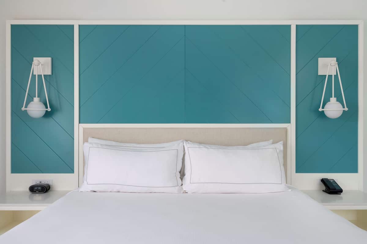 Premium bedding, down comforters, pillowtop beds, in-room safe