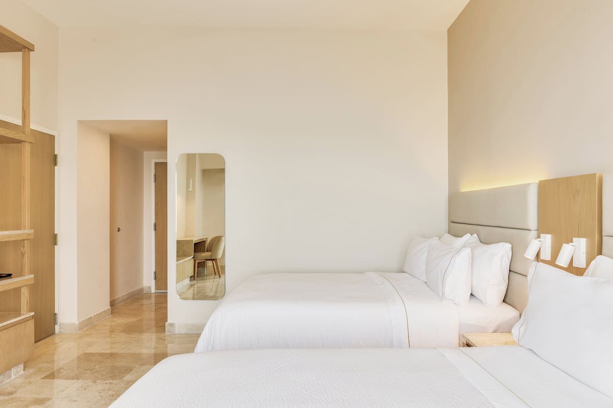 Biancheria da letto di alta qualità, una cassaforte in camera