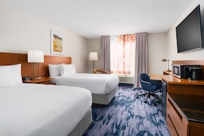 In-room safe, desk, laptop workspace, iron/ironing board