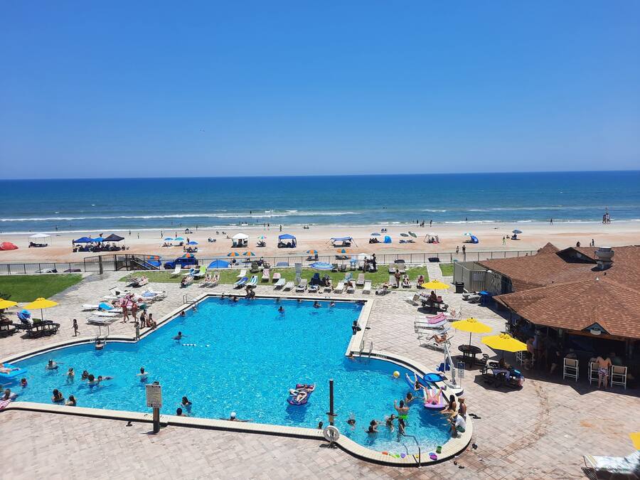 Utsikt fra overnattingsstedet