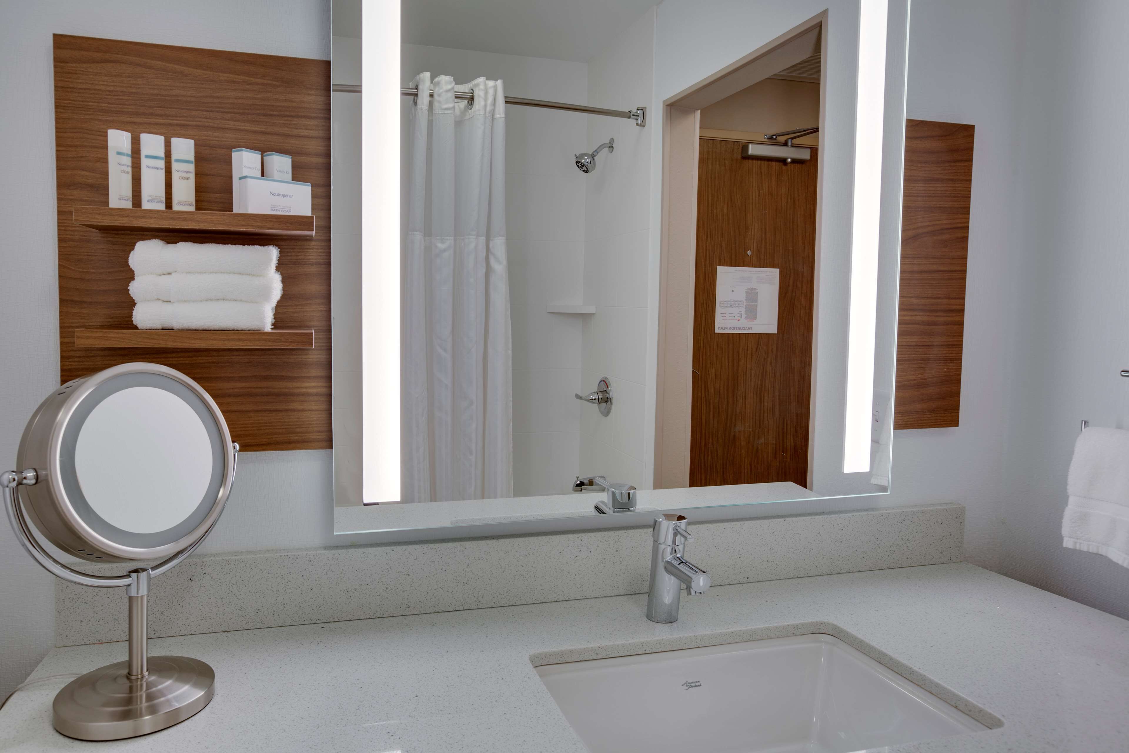 free toiletries, hair dryer, towels, soap