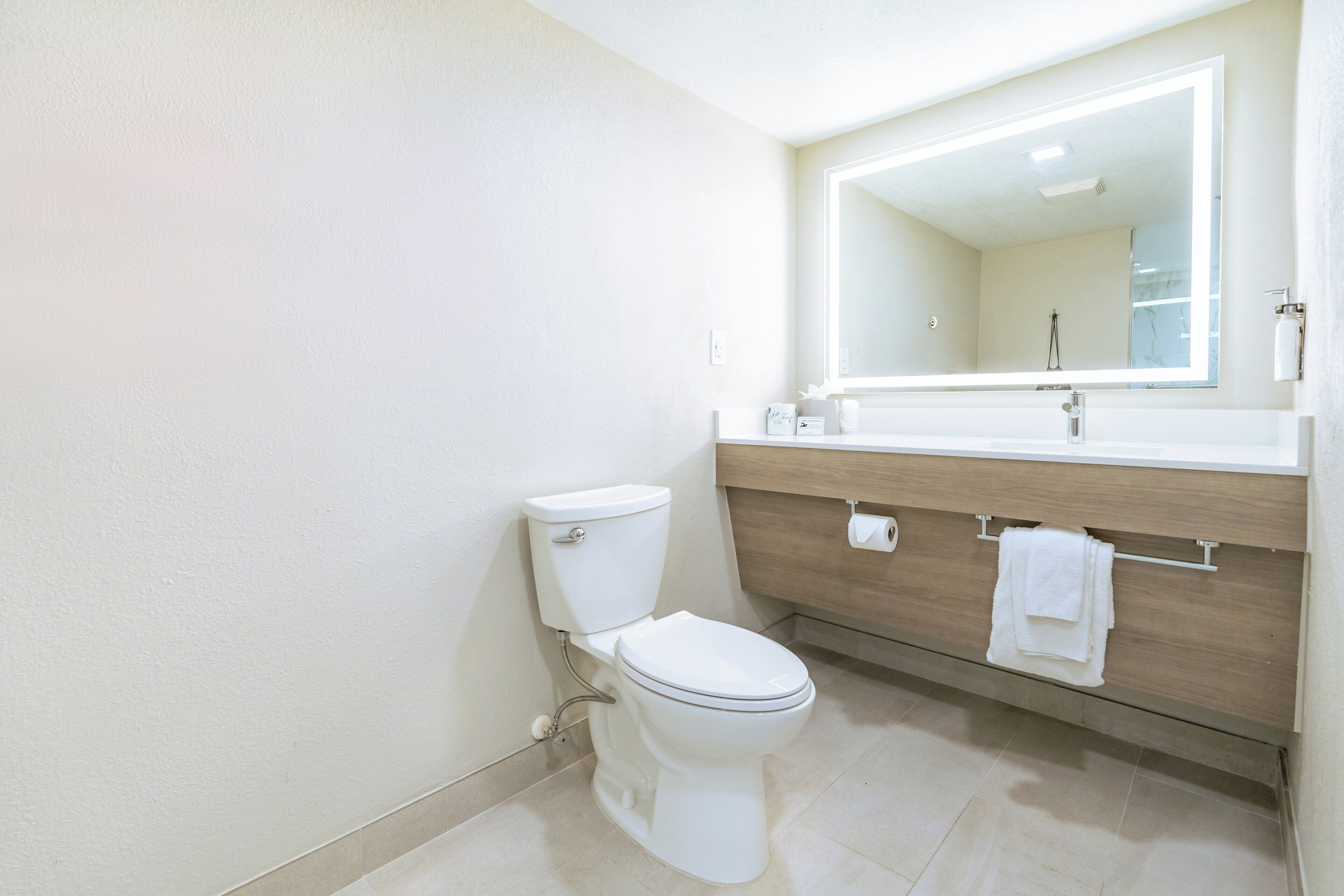 free toiletries, hair dryer, towels, soap