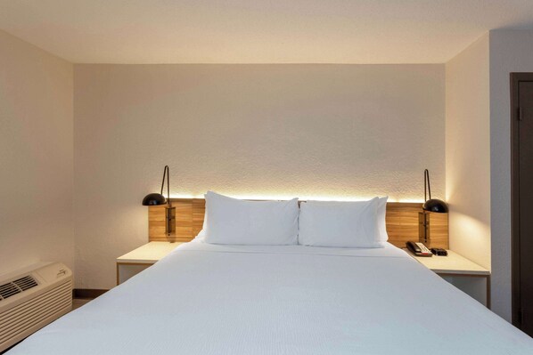 Desk, blackout curtains, iron/ironing board, free WiFi