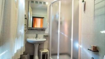 Free toiletries, hair dryer, bidet, towels