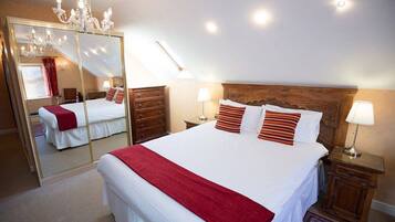 Roba de llit d'alta qualitat, decoració individual i escriptori