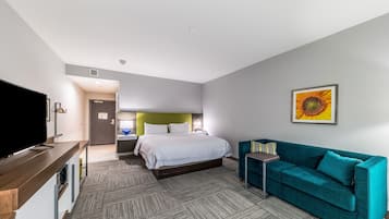 Habitación, 1 cama King size y sofá cama (Study) | Caja de seguridad en la habitación y escritorio