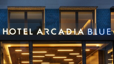 Entrada de la propiedad