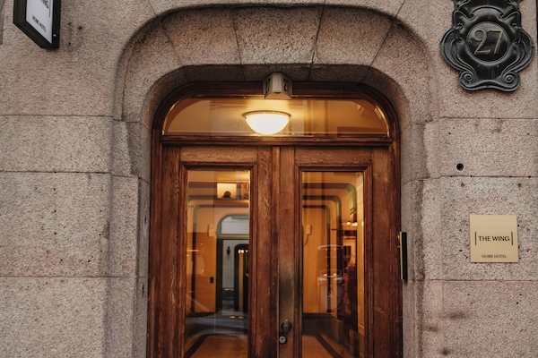 Fachada de la propiedad