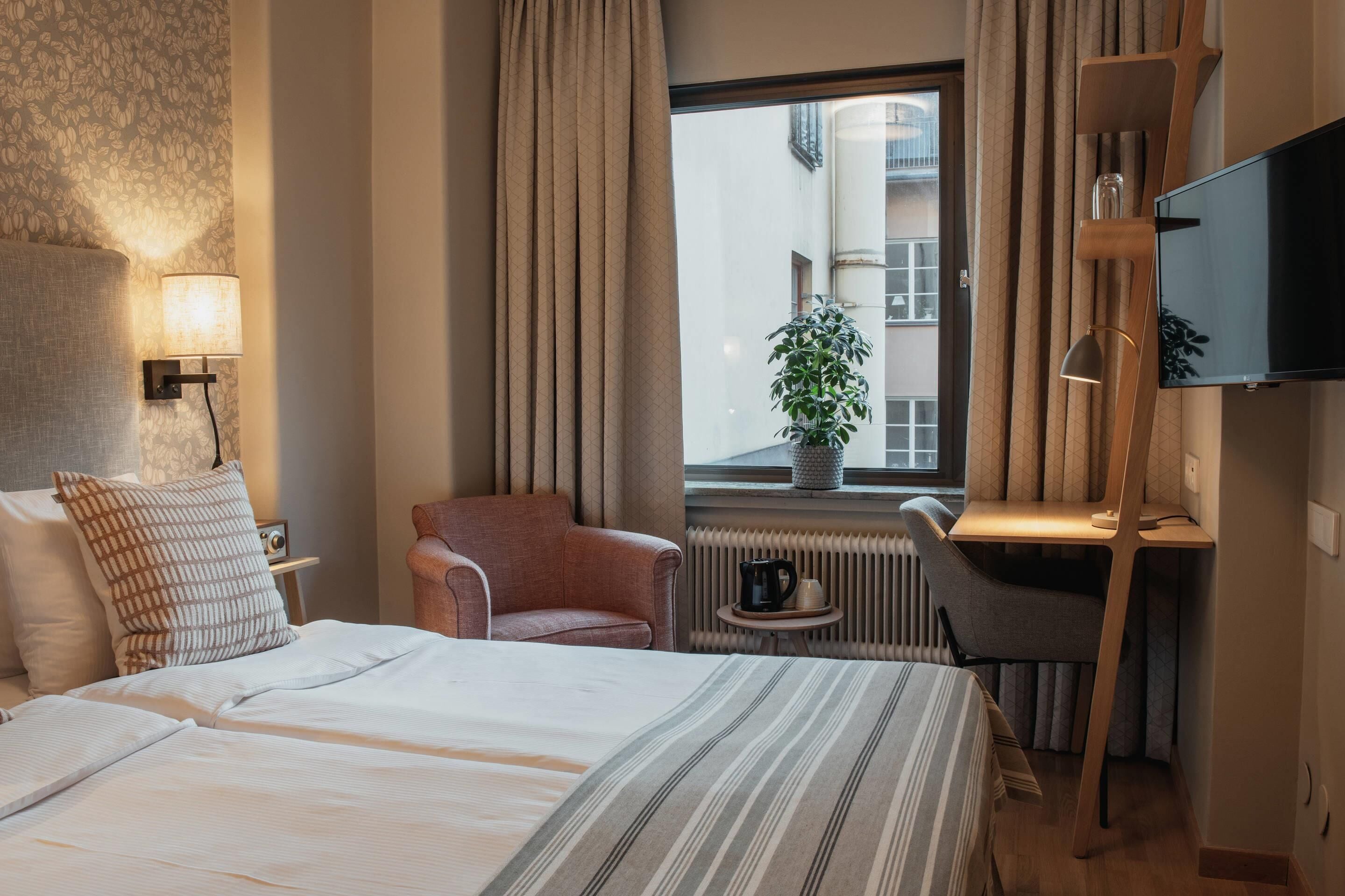 Standard Double Room | In-room safe, desk, blackout curtains, iron/ironing board