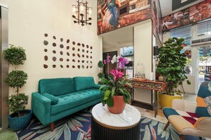 Sitzecke in der Lobby