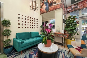 Sitzecke in der Lobby